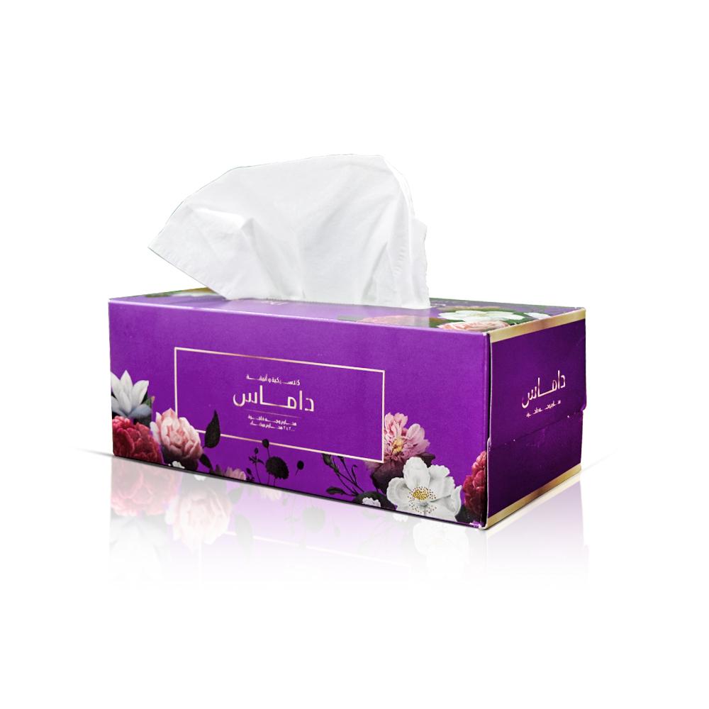Damas | High-Quality Hygienic Facial Tissue Paper (Pack of 5)