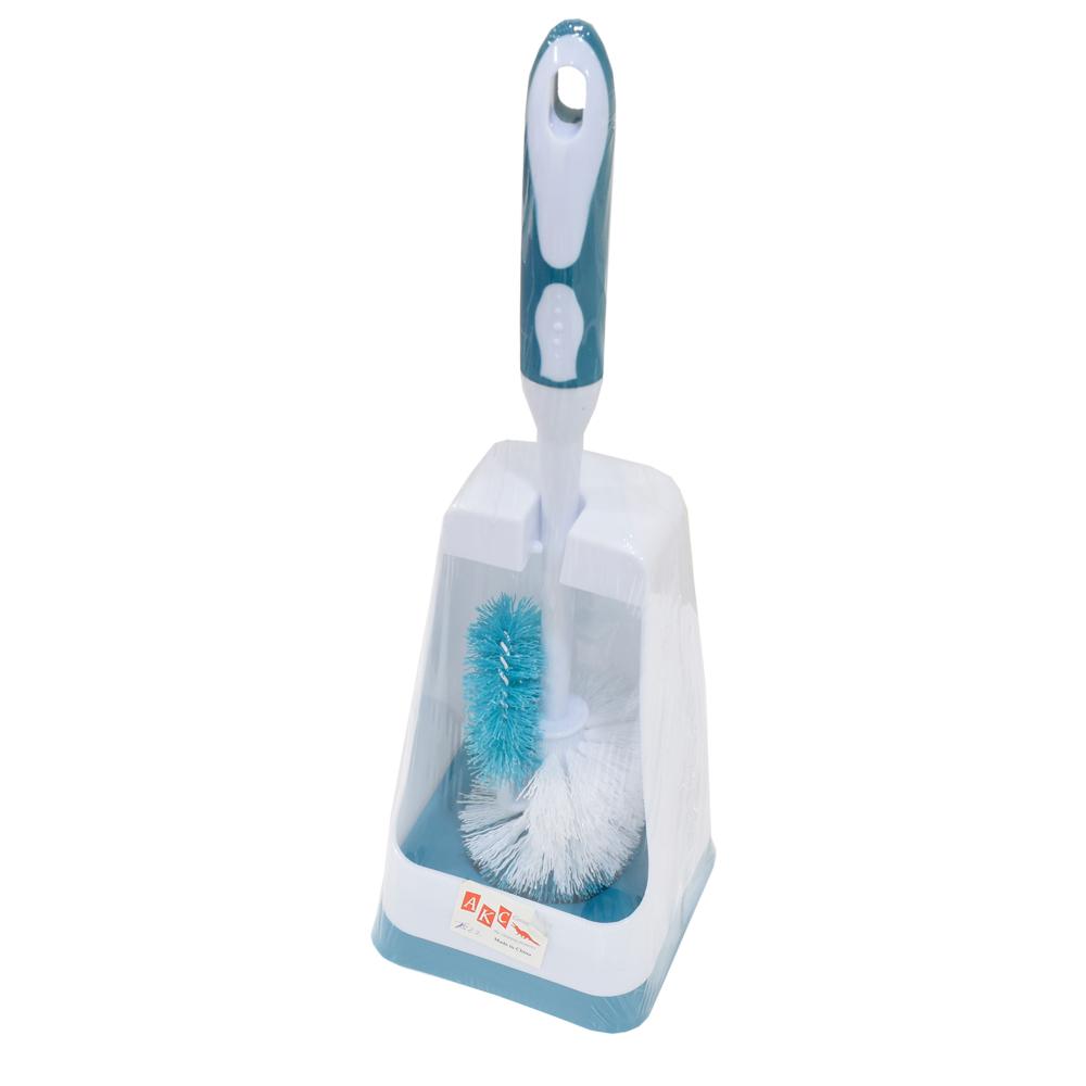 Toilet Brush with Stand White - Beige