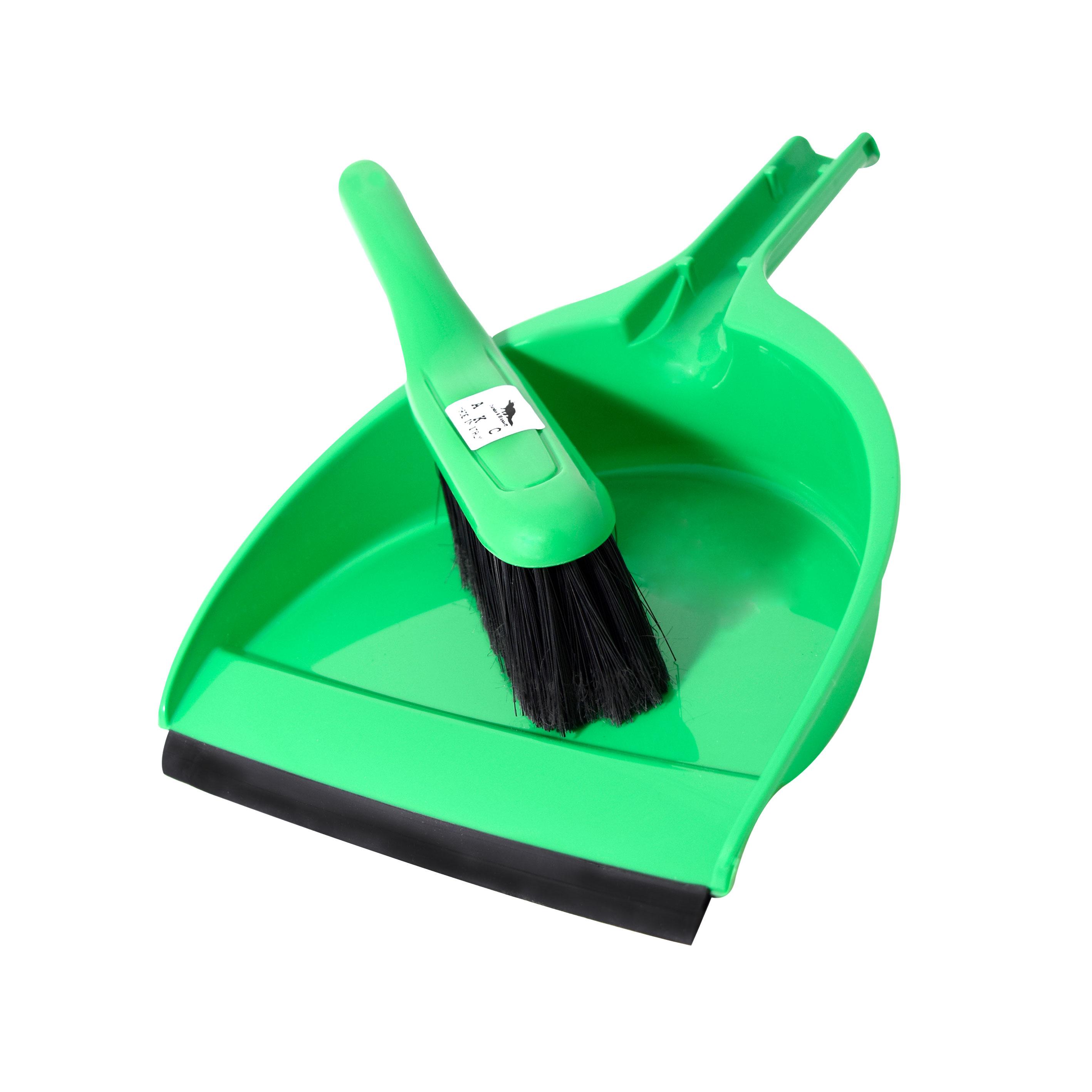 AKC | Dustpan & Brush Set | GREEN