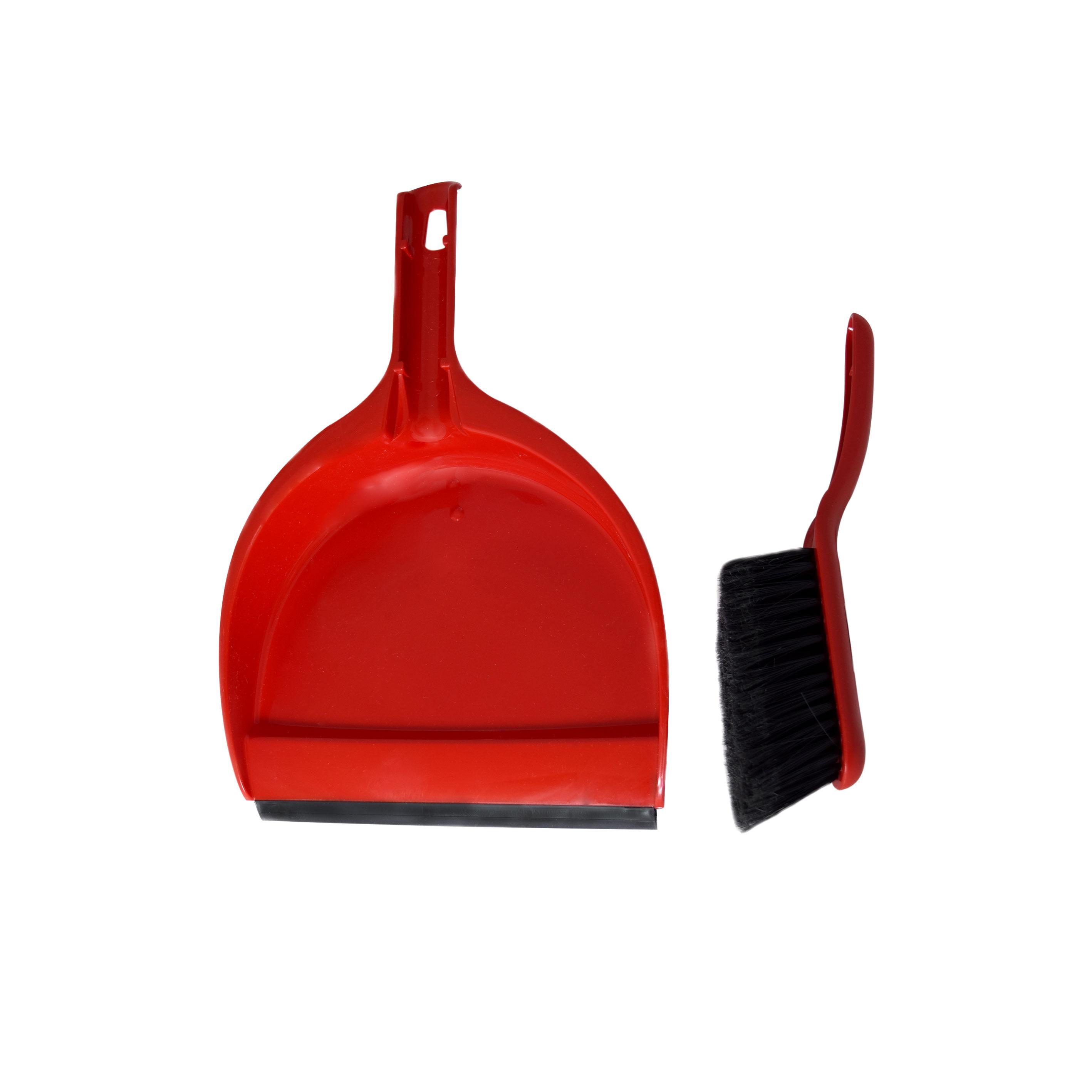 AKC | Dustpan & Brush Set | RED
