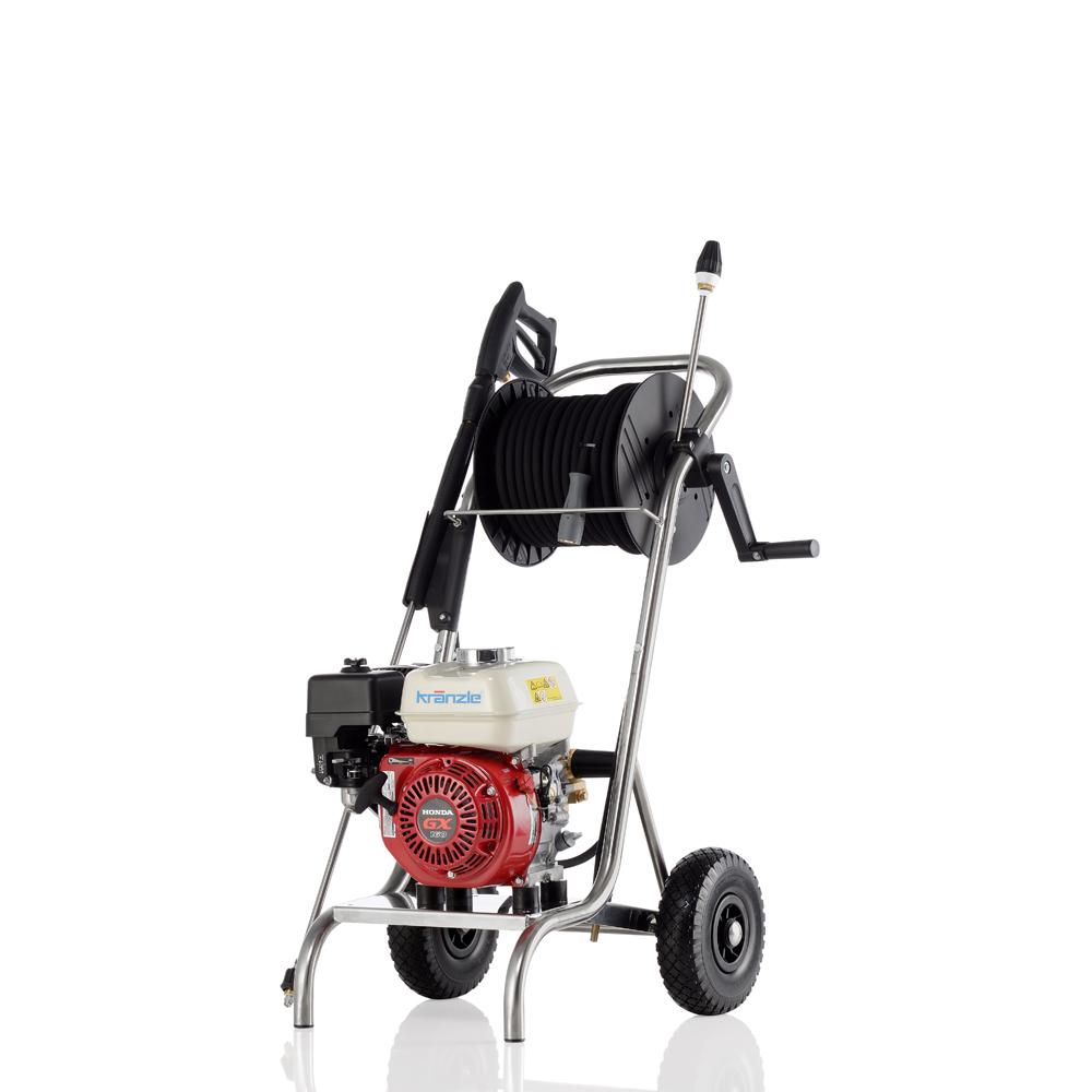Profi Jet 10/200 with Hose Drum and Petrol Engine High Pressure Cleaners Cold Water