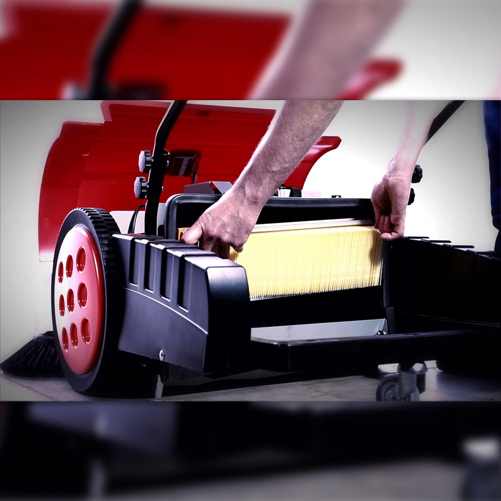 Professional Vacuum Sweeper up to 5000 sqm