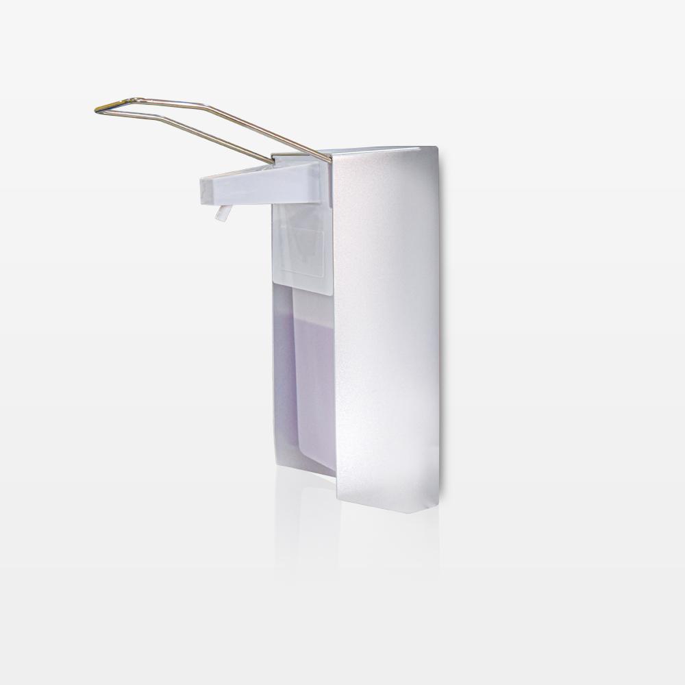 AKC | Stainless Steel Hand Bar & Pump Spraying Elbow Dispenser | 1000 ml