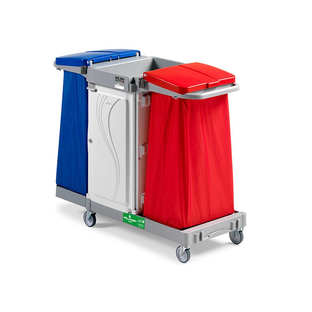Alpha Laundry Trolley With Two Bags