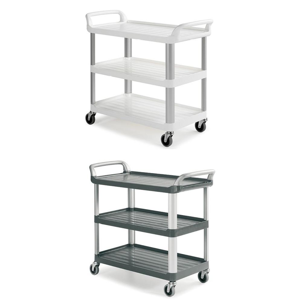 Service Trolley With 3 Compartments 110 x 50 x 100 cm