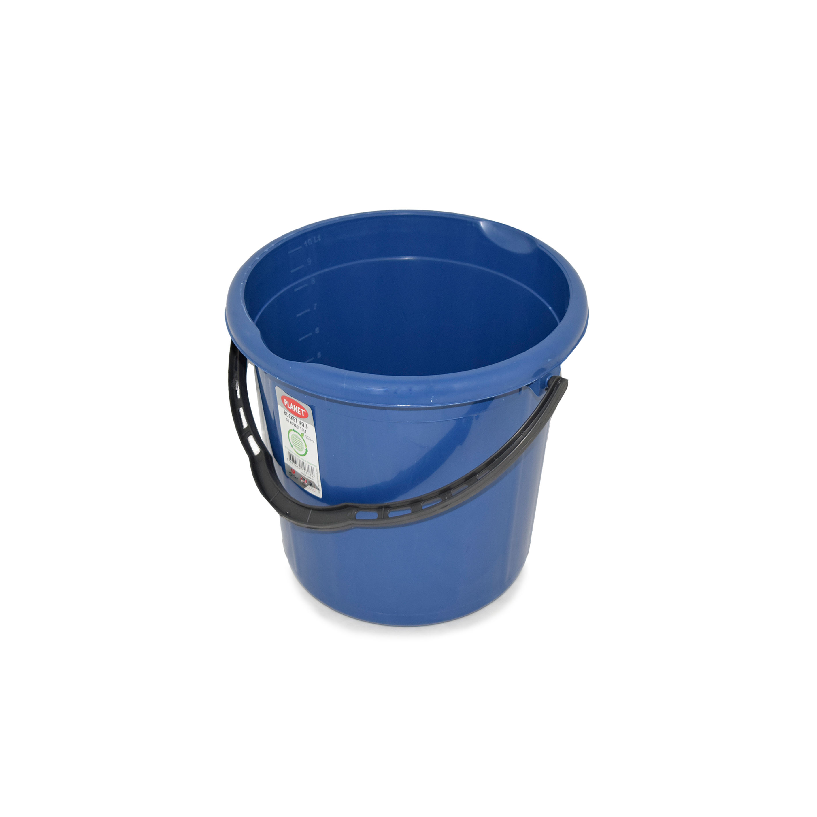 AKC | Plastic Bucket | 10 LTR | BLUE
